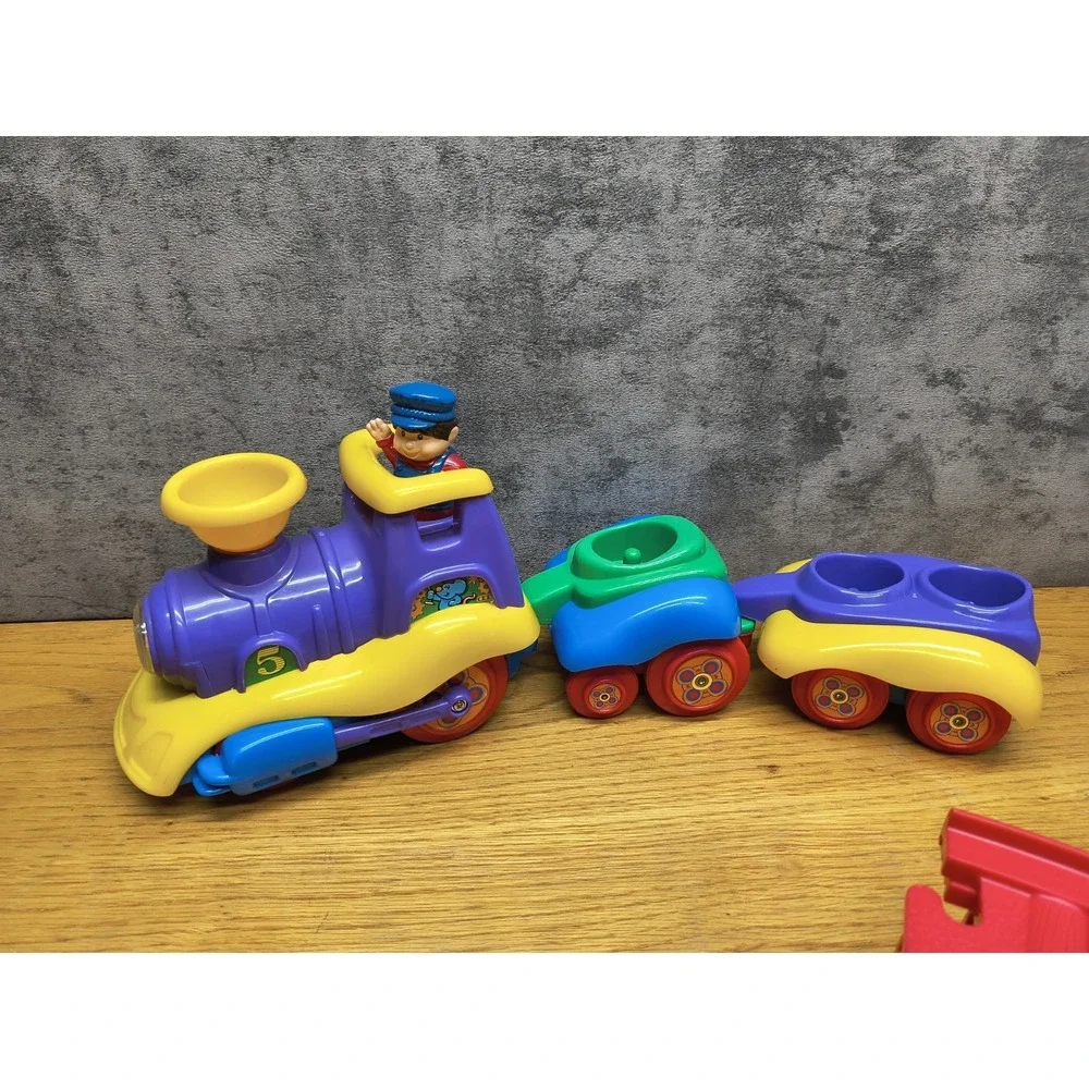Shelcore Shakin' Railway‎ Roalroad Train Wagon Track Figures 2000 Vintage